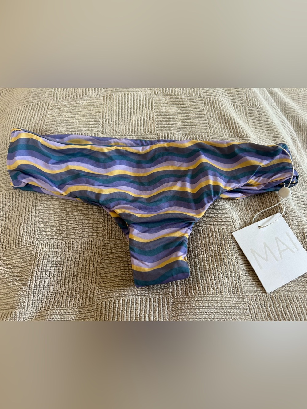 Mai Underwear Swim Active Bikini Bottom size small in Ocean Groove NWT
